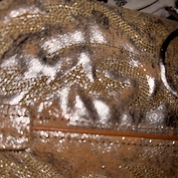 Laredo Women's Tan Point w/Silver Metallic Overlay L52126 size 7 - Picture 9 of 9